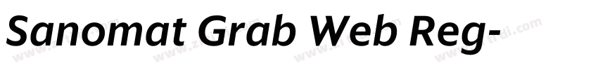 Sanomat Grab Web Reg字体转换